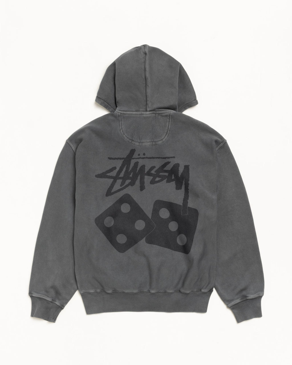 DICE ZIP HOODIE PIGMENT DYED