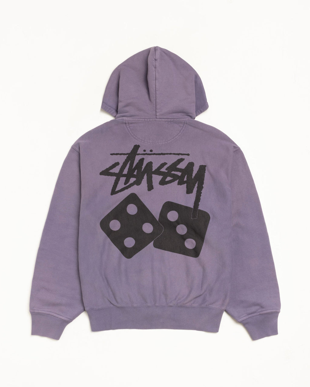 DICE ZIP HOODIE PIGMENT DYED