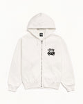 DICE ZIP HOODIE PIGMENT DYED - Natural