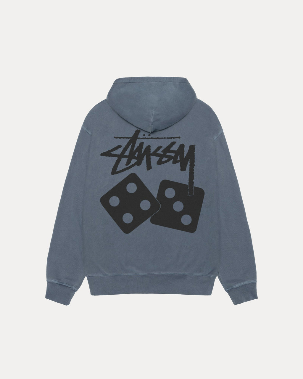 DICE ZIP HOODIE PIGMENT DYED