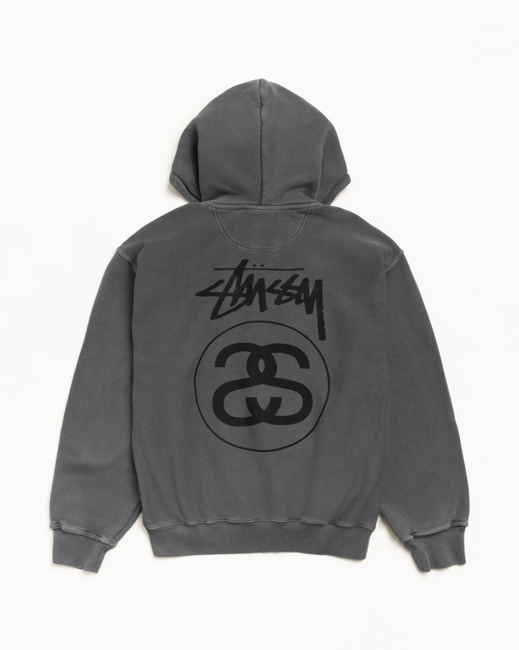 Stock Link Pigment Dyed Zip Hood