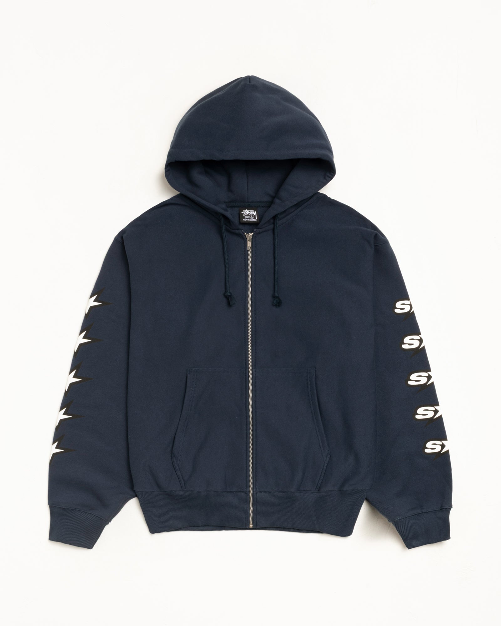 SPEEDWAY ZIP HOODIE - Navy