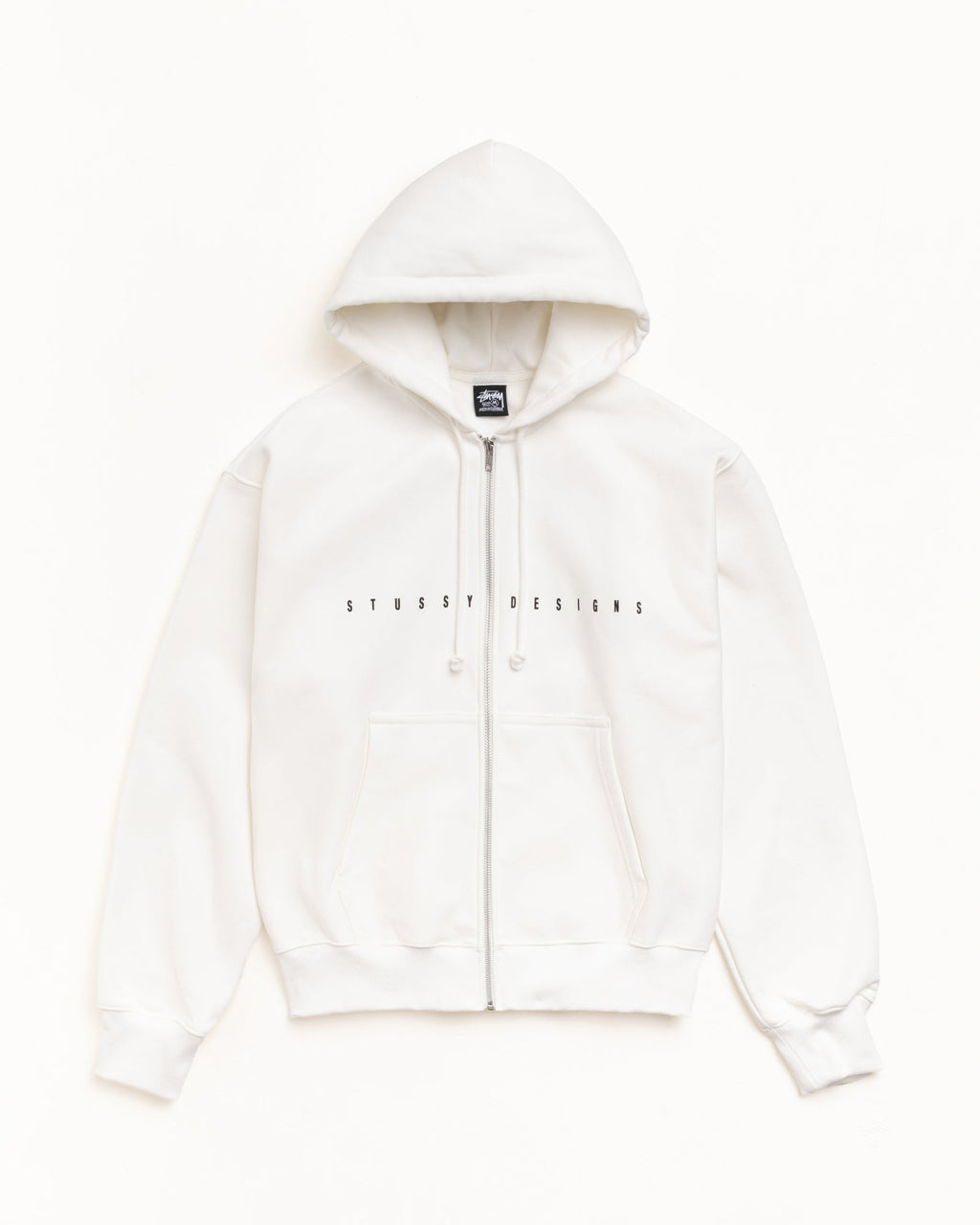 S BOX ZIP HOODIE - Off White