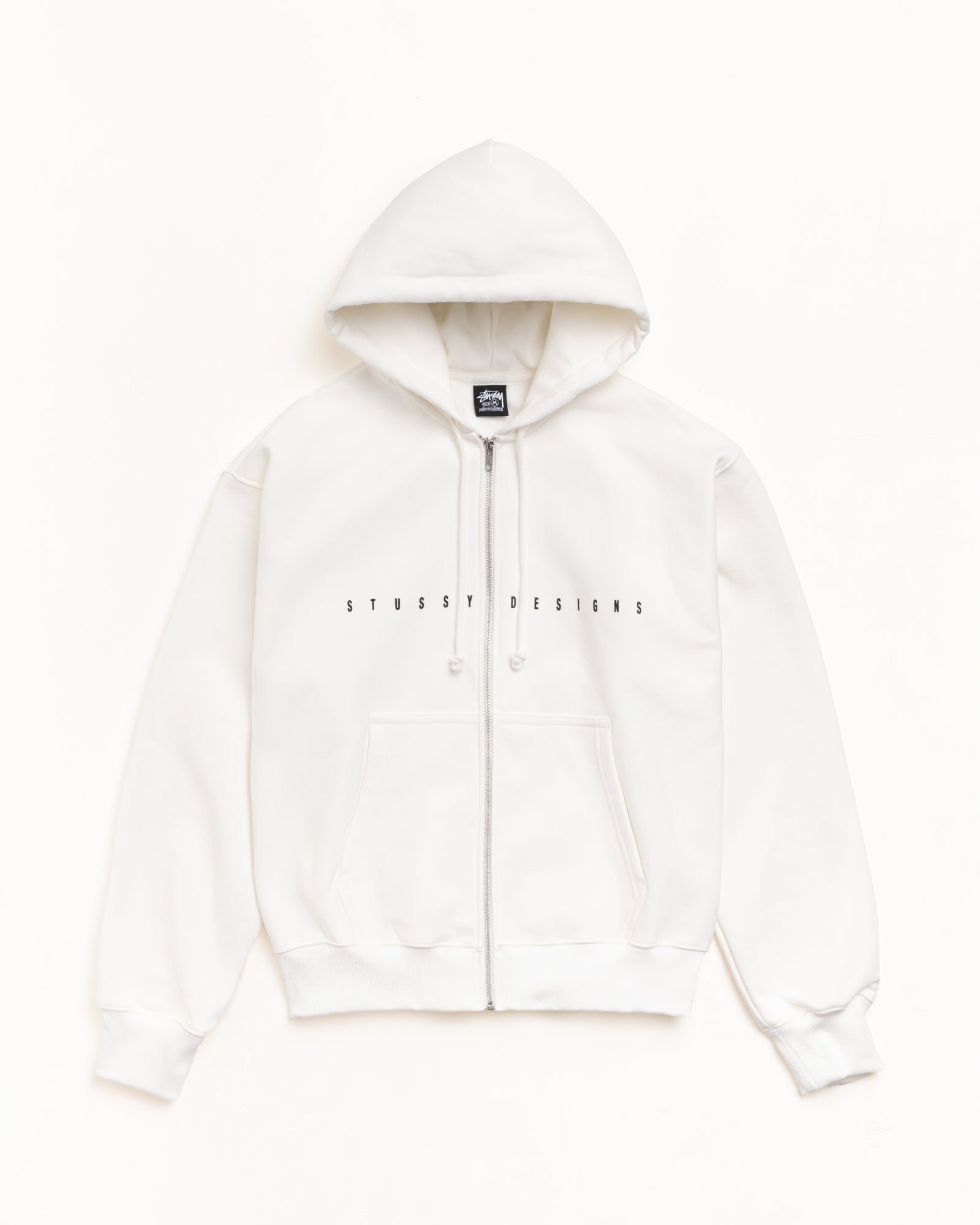 S BOX ZIP HOODIE - Off White