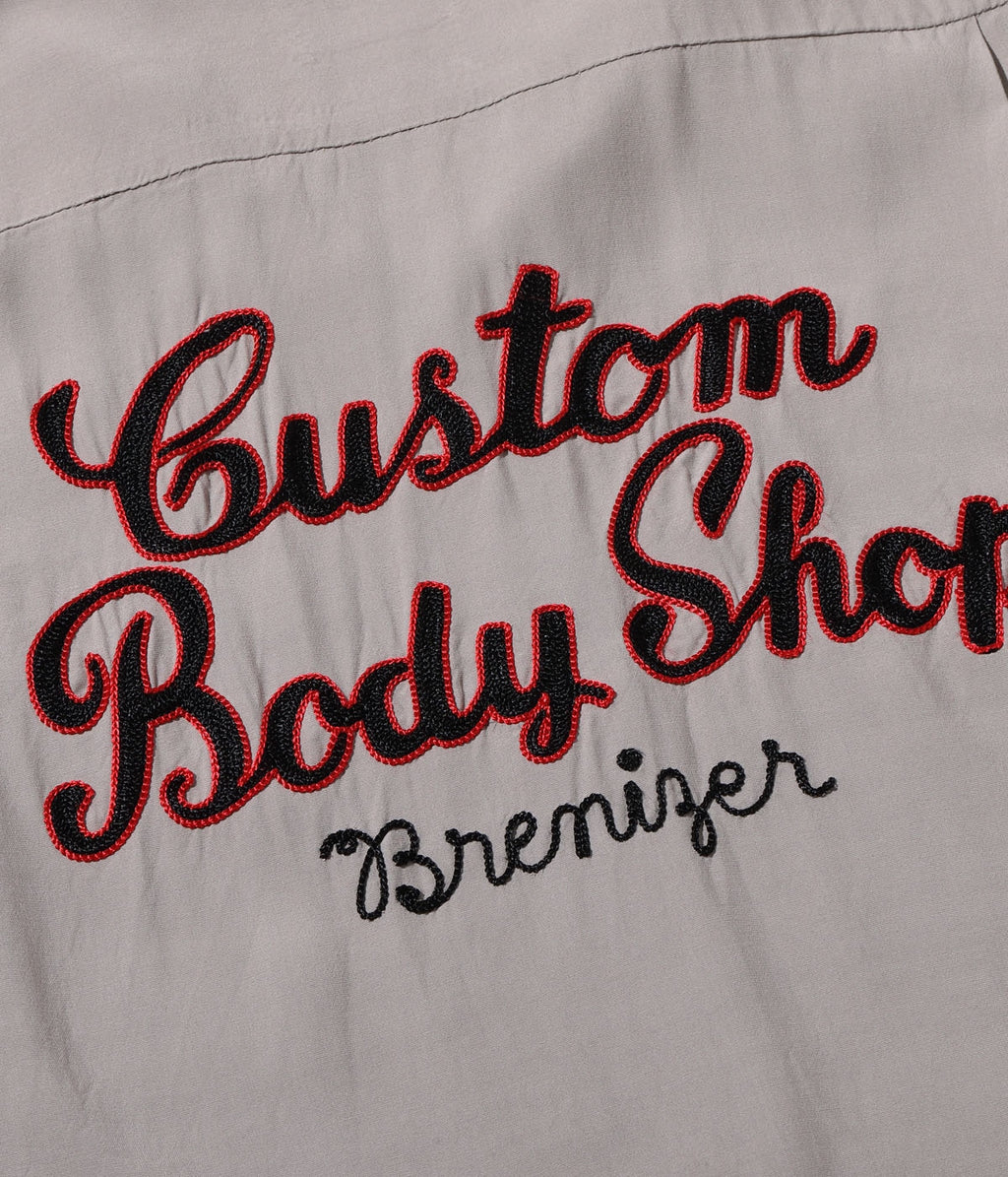 RAYON BOWLING SHIRT “CUSTOM BODY SHOP”