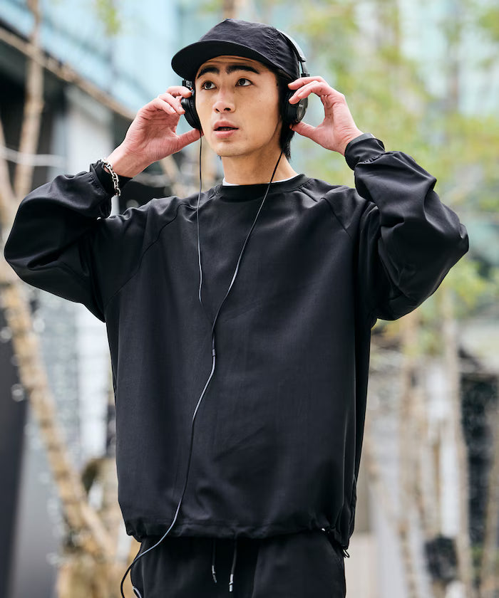 AiRide/Air Ride Relax Fit Raglan Long Sleeve Pullover/Pocketable/Quick Dry/UV Cut [Limited Edition]