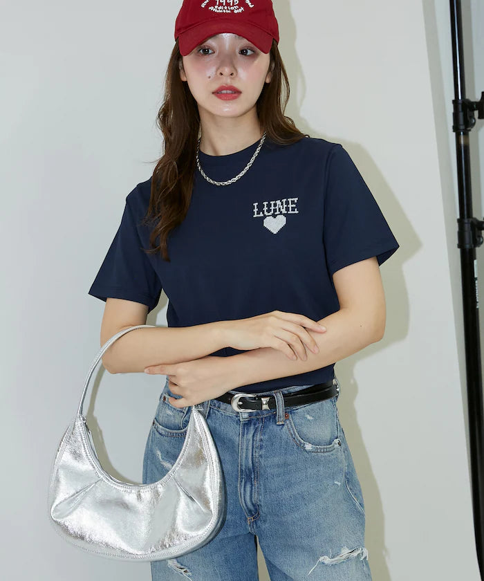 Heart Cross Stitch T-Shirt Limited Edition