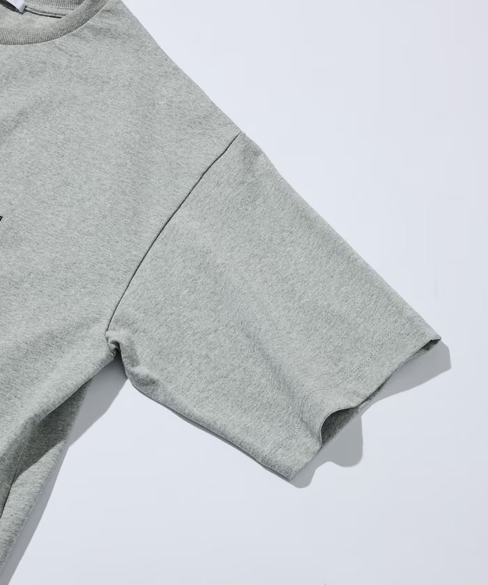 6 Ounce Front Logo Embroidered Crew Neck T-Shirt / One Point Design T-Shirt LEFT CHEST EMBROIDERY PSD