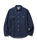 Blue Denim Work Shirt - ONE WASH