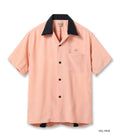 RAYON BOWLING SHIRT “JAX BEER” - PINK