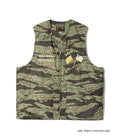 Early 1960s Style Vietnam Liner Vest “VIET-NAM TIGER” - TIGER CAMOUFLAGE