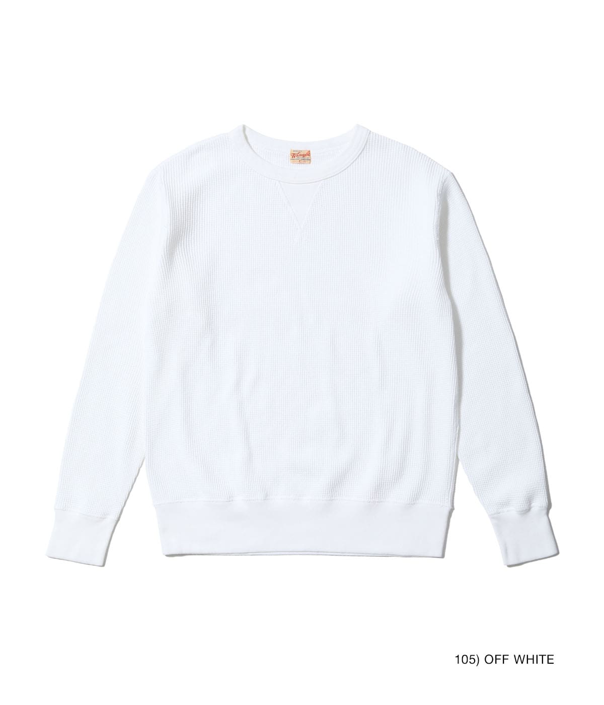 WHITESVILLE THERMAL T-SHIRT - OFF WHITE