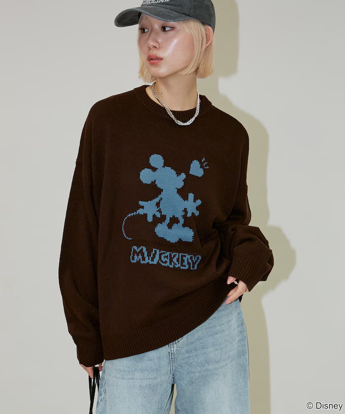 Limited Edition 'DISNEY MICKEY MOUSE' SHADOW KNIT