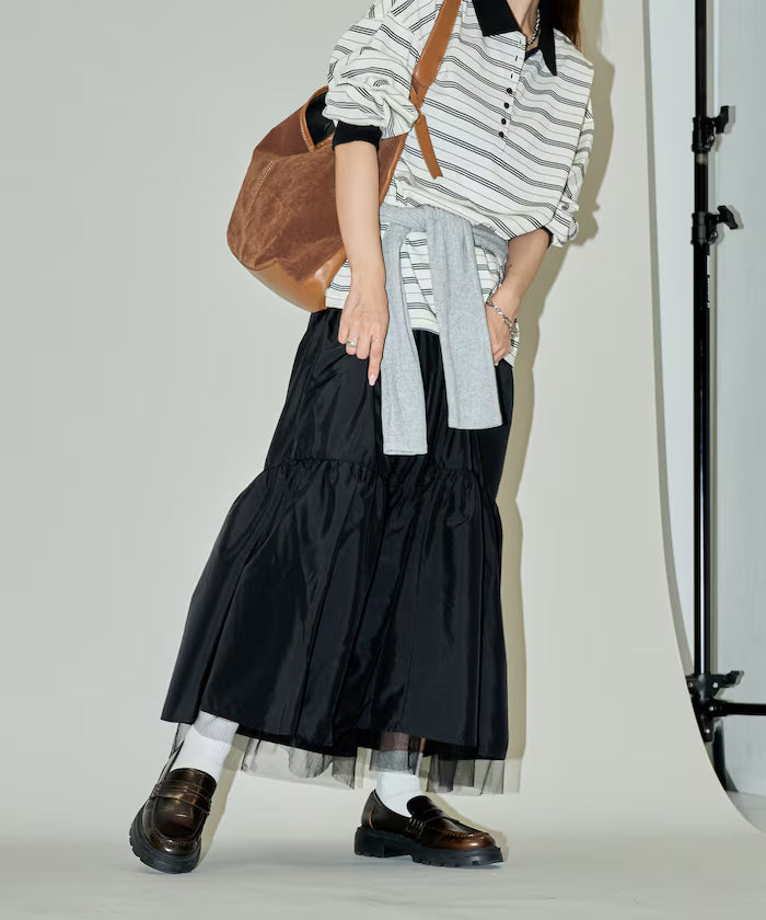 Tulle Layered Tiered Skirt Limited Edition