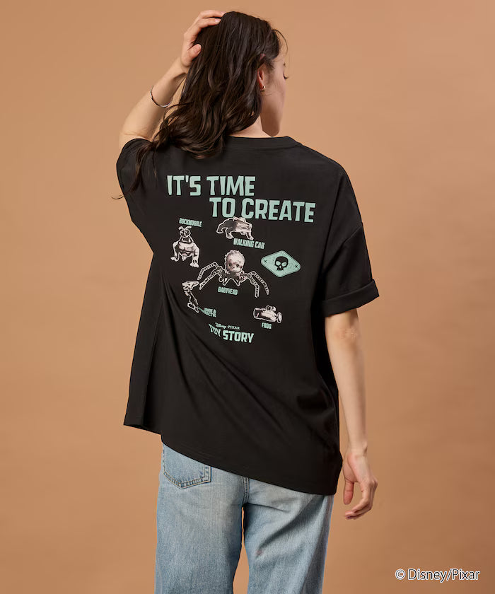 [TOY STORY] Exclusive Character Print Crew Neck T-Shirt Sid's Toy [Limited Edition]