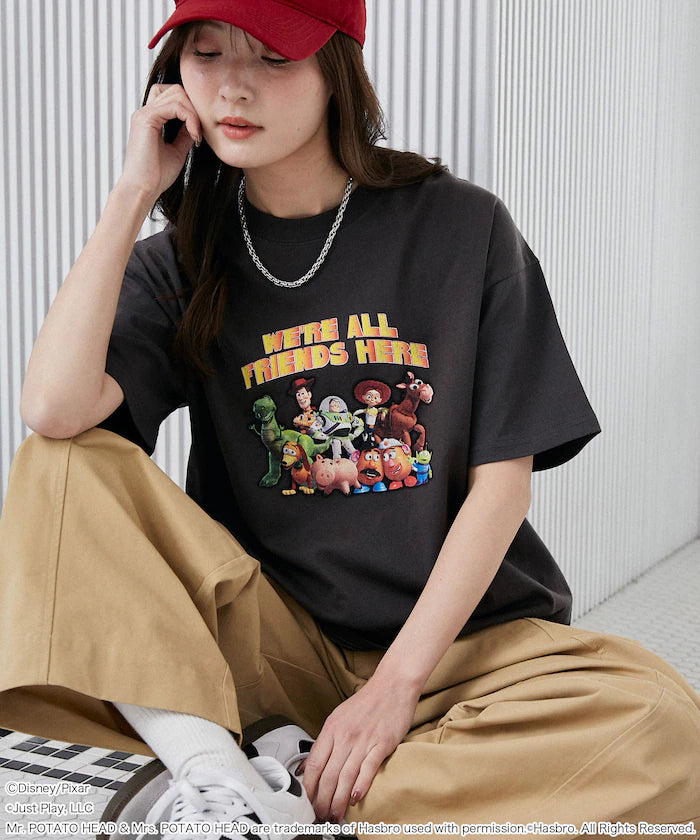 TOY STORY/Character Print T-Shirt Limited Edition