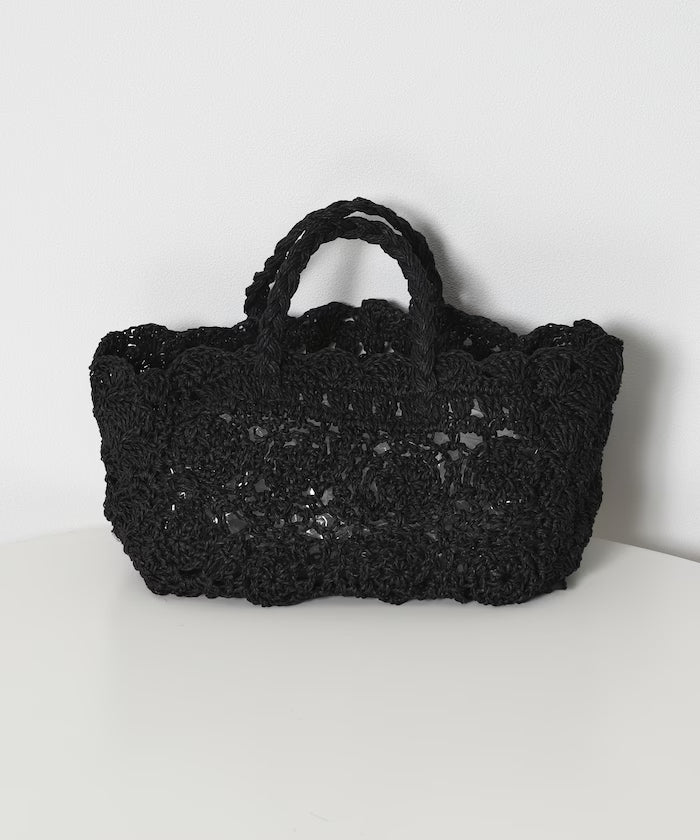 Raffia Boston Bag / Basket Bag