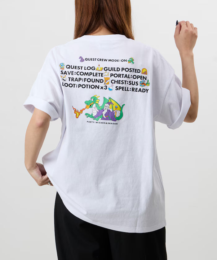 Wakana Yamazaki x FREAK'S STORE RPG Graphic Back Print Crew Neck T-Shirt [Limited Edition]