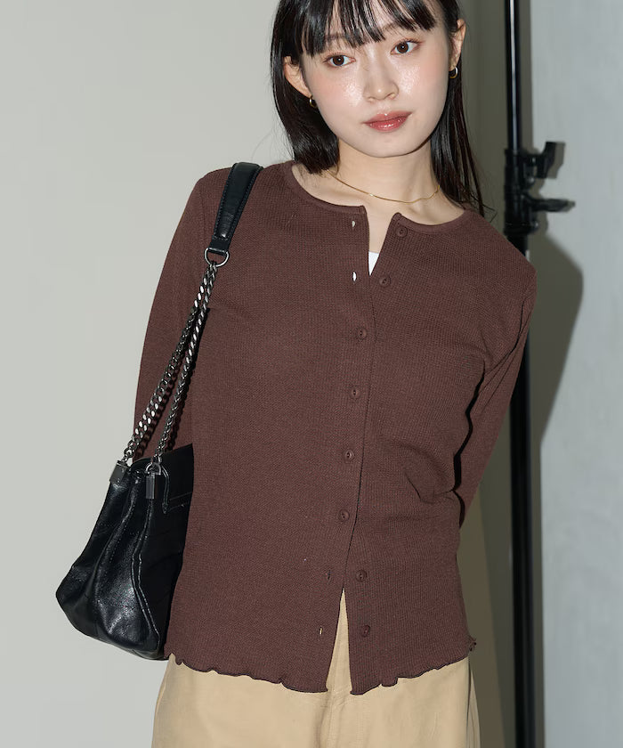 Mini Waffle Mellow Cardigan Limited Edition