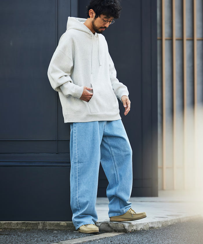 Wide Straight Denim Pants [Limited Edition]