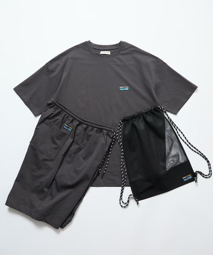 SPEEDRY Set with Bag Stretch Setup/T-Shirt/Shorts/3 in 1 /Rash Guard/Quick Dry/UV Cut/Heat Shield 【Limited Edition】