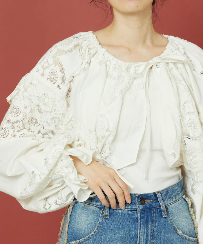 2WAY Lace Bolero & Chaps Pants