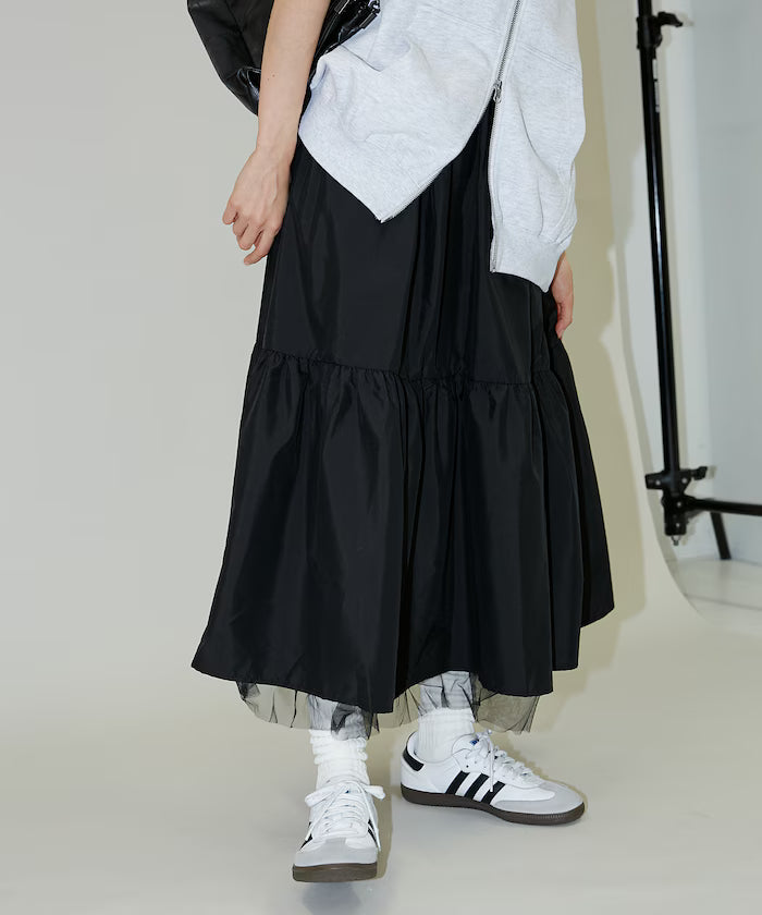 Tulle Layered Tiered Skirt Limited Edition
