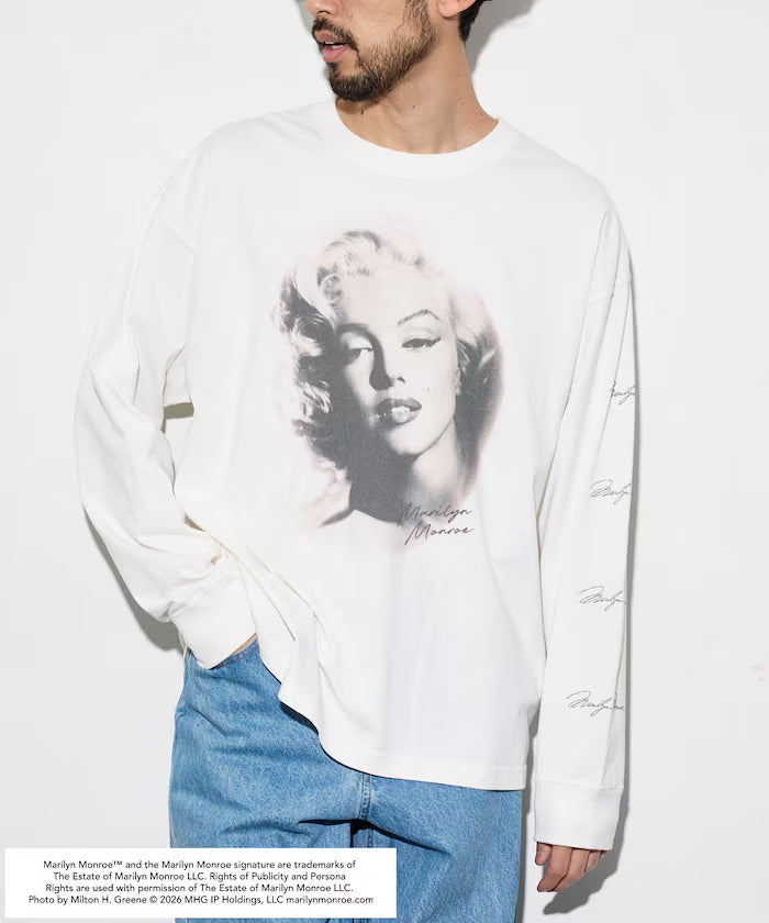 Custom Marilyn Monroe L/S Cut Sew 'Glamour'