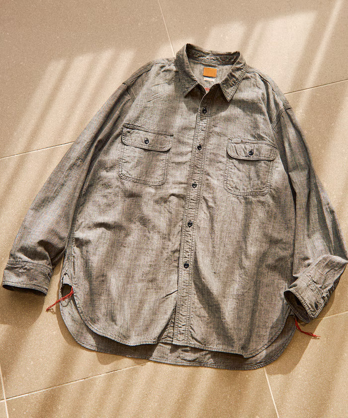 [Made in Japan] JAPAN CHAMBRAY SHIRT L/S