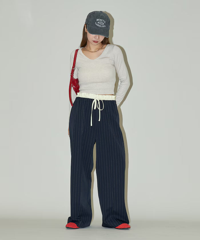 West Shearing Panel Easy Slacks Pants Limited Edition