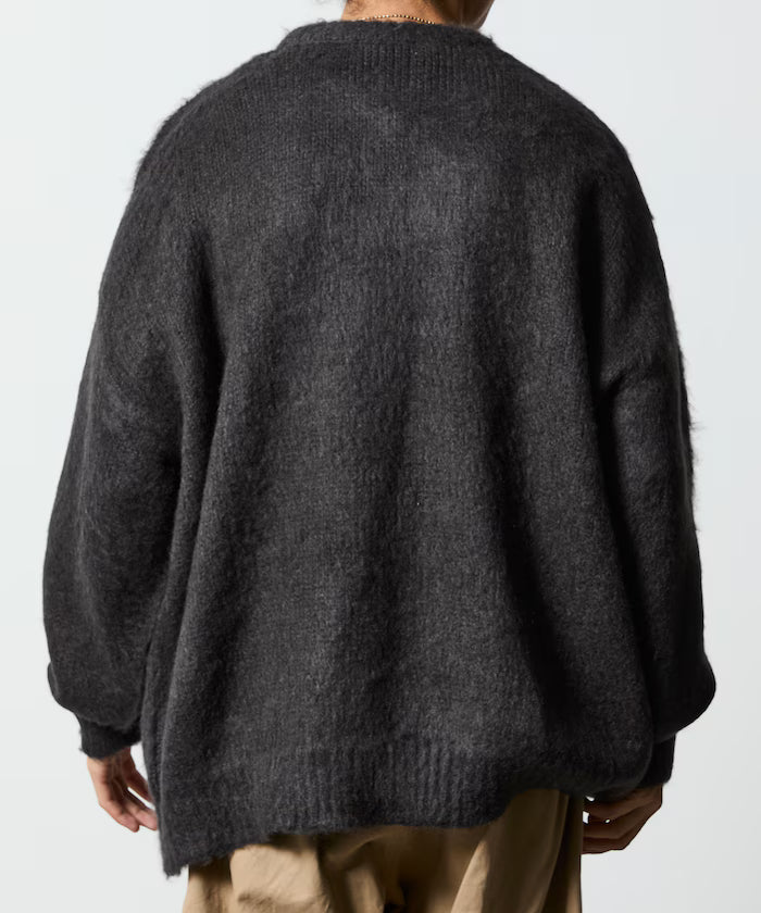 Relaxed Fit Crew Neck Pullover Shaggy Knit [Limited Edition]