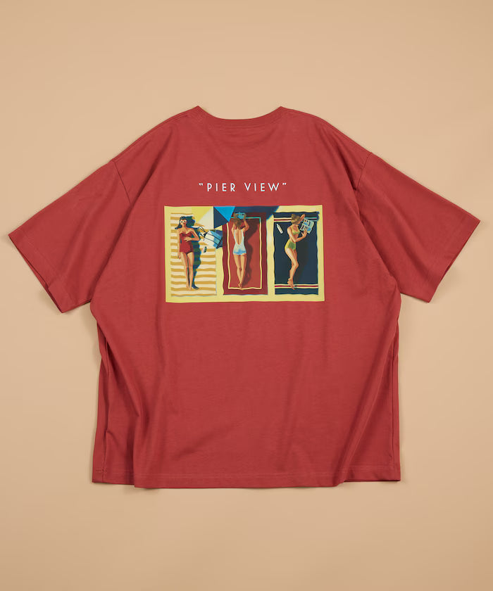 GREENROOM GALLERY × FREAK'S STORE / Green Room Gallery Special Tyler Warren Short Sleeve T-Shirt