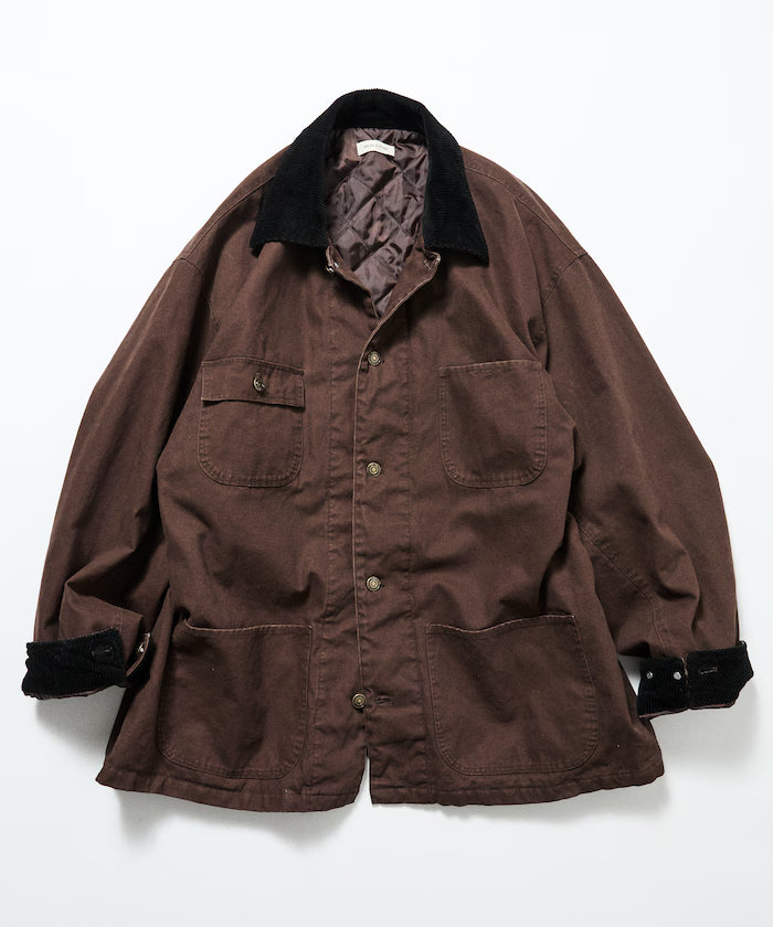 Big Silhouette Corduroy Switch Duck Coverall Jacket [Limited Edition]