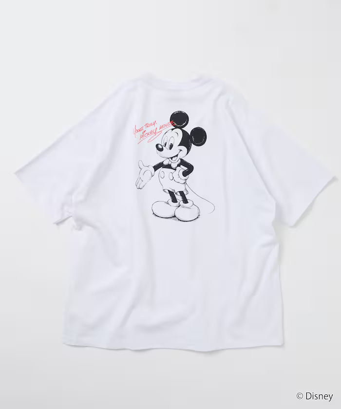 Limited Edition DISNEY Exclusive Mickey Mouse Back Print Crew Neck T-Shirt