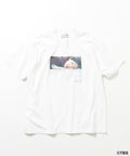 March 13th, 12:00 release TBS drama 'Keizoku' collaboration 'SHIBATA' front print short sleeve crew neck T-shirt B - White