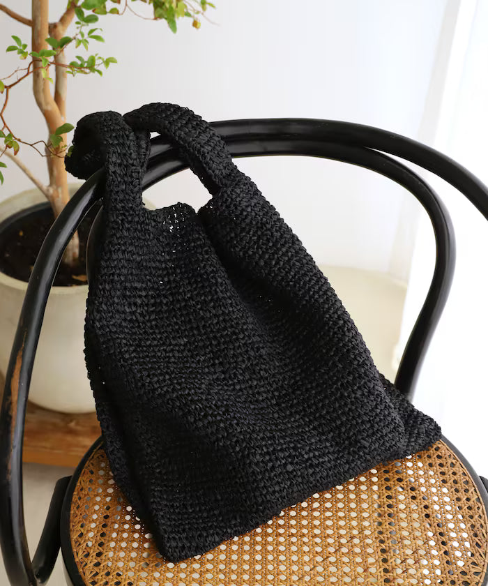 Raffia Tote Bag