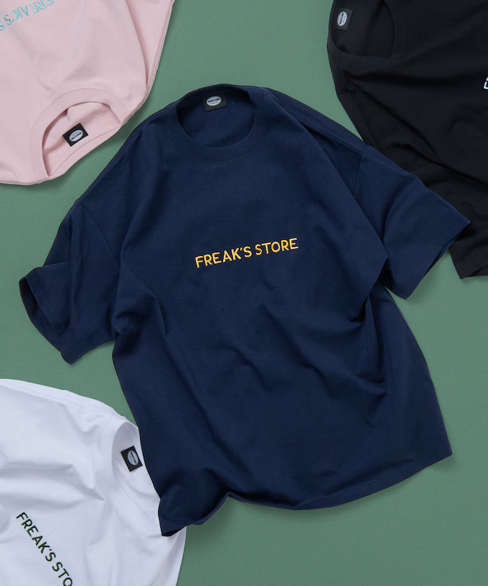 Relaxed Fit Embroidered Logo Crew Neck T-Shirt 【Limited Edition】