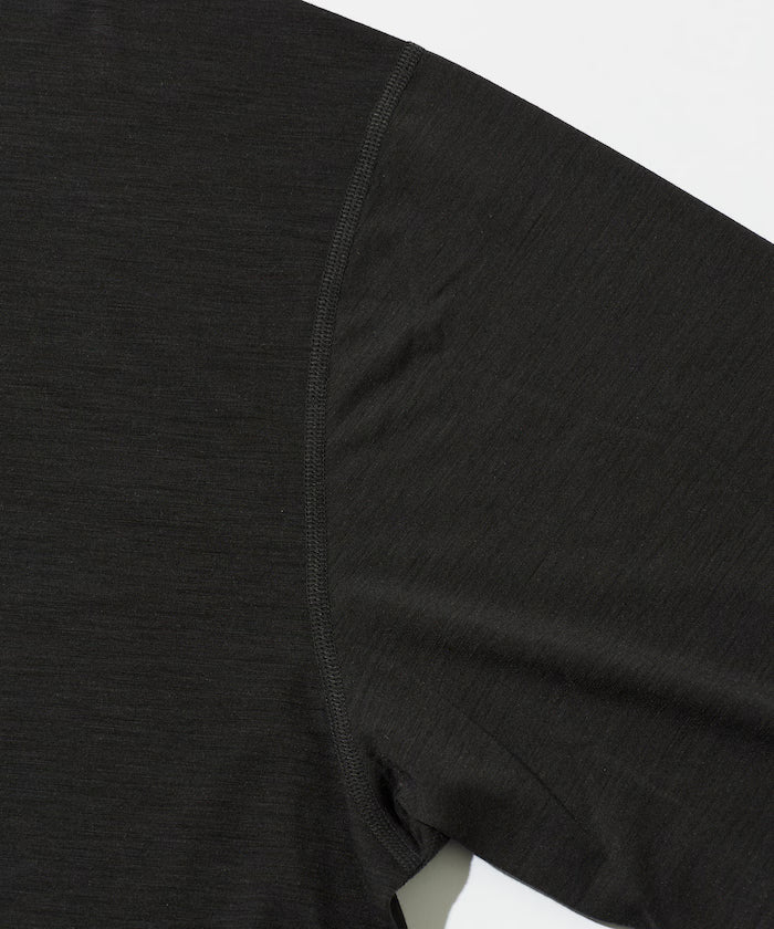 Washable Merino Wool Blend Long Sleeve T-Shirt
