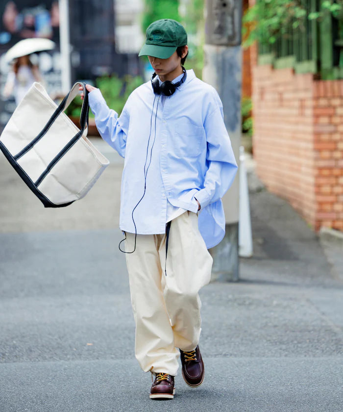 Big Silhouette Oxford Button-Down Shirt 【Limited Edition】