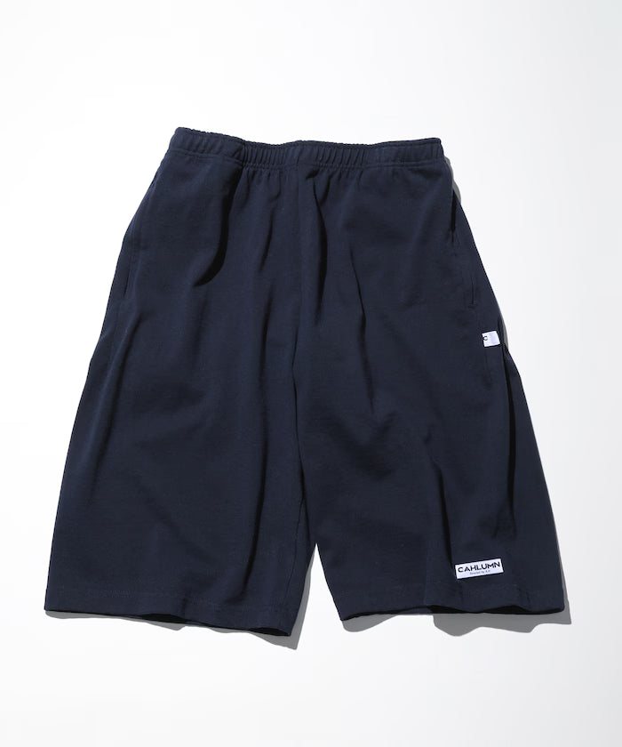 Heavy Weight Jersey Gym Shorts - Navy