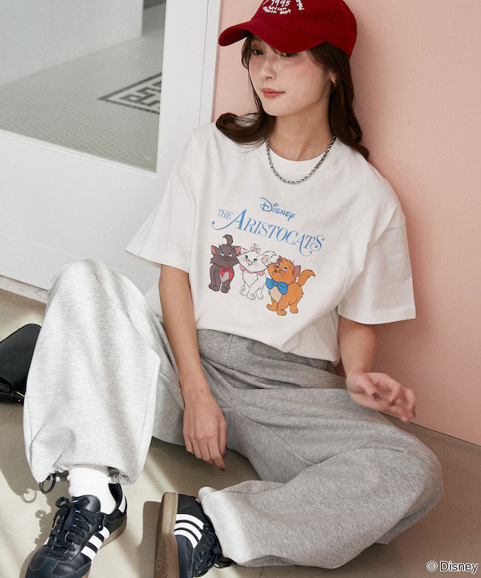 Disney Marie/Disney Marie/Print T-Shirt Limited Edition