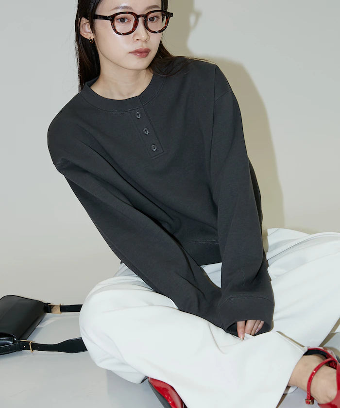Henry Neck Sweat Pullover Limited Edition