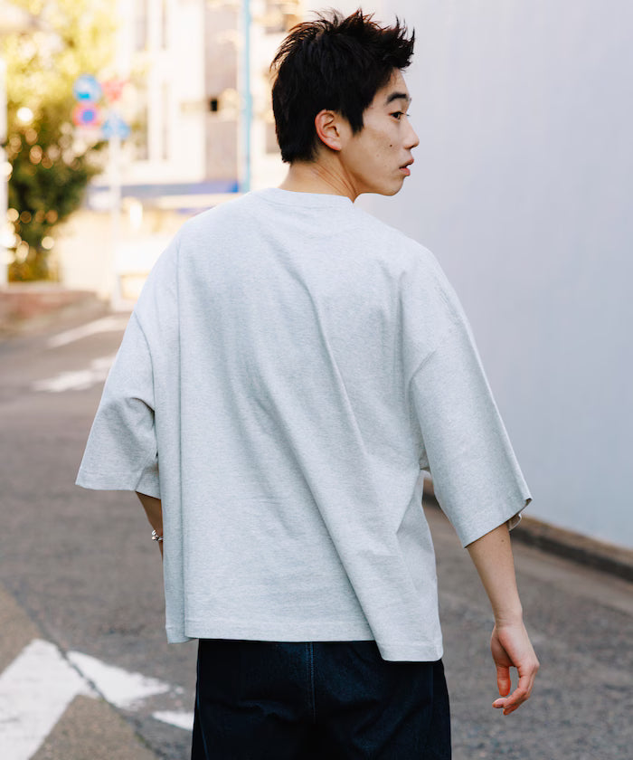 Big Silhouette One Point Crew Neck T-Shirt / Wide Silhouette [Limited Edition]