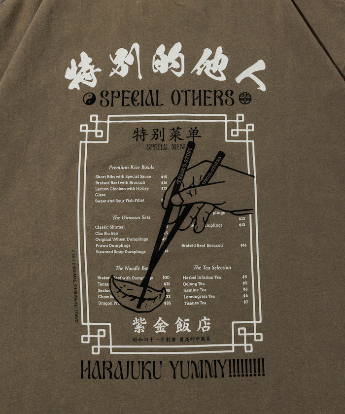 SPE x Purple Gold Hotel x FREAK'S Glow-in-the-Dark Back Print Crew Neck T-Shirt