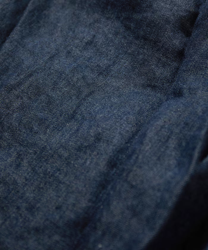 French Linen Denim Tailored Jacket