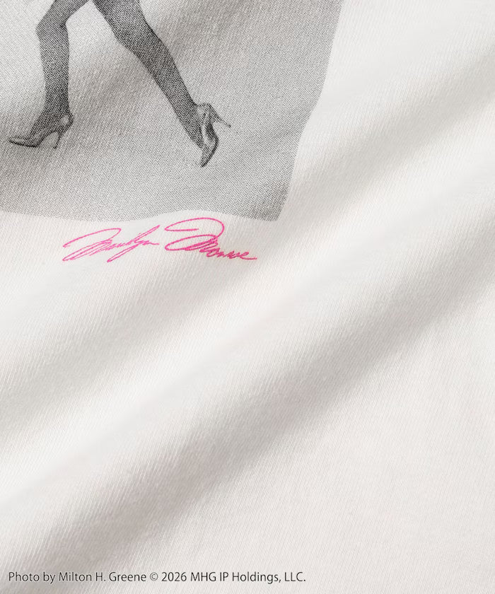 Marilyn Monroe Short Sleeve Monochrome Photo T-shirt