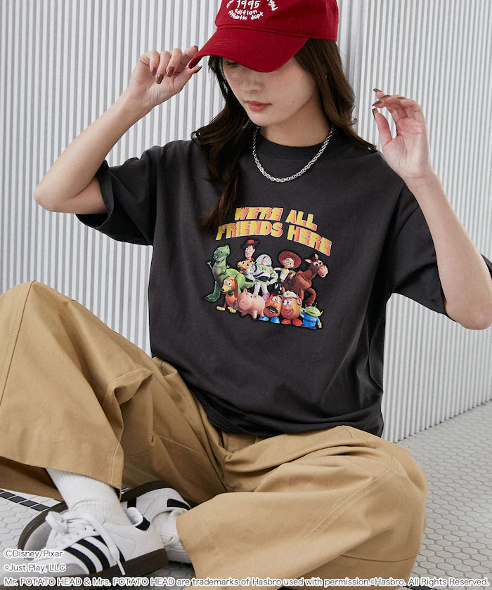 TOY STORY/Character Print T-Shirt Limited Edition