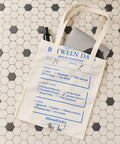 Handle Switch Multi-Design Print Canvas Tote Bag - White
