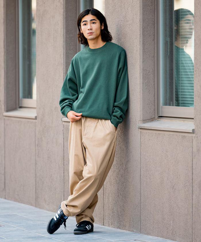 12oz Short Length Heavyweight Crew Neck Sweat/Short Length 【Limited Edition】