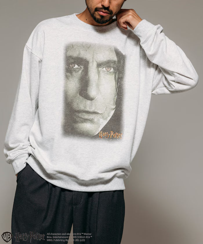 Harry Potter/Snape Front Print Crew Neck Sweatshirt
